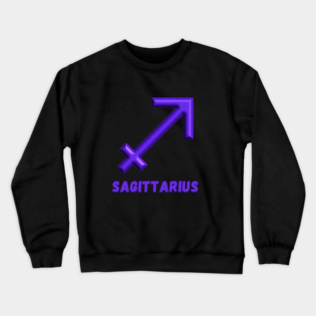 Sagittarius cosmic sign Crewneck Sweatshirt by Warmist